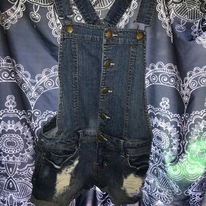 Jean overalls